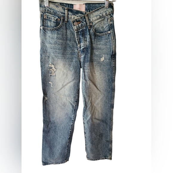 Revice Ladies Button-Fly High-waisted Jeans.  Size 25. - Picture 1 of 6